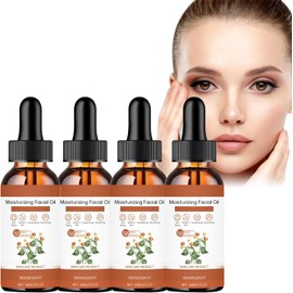 Spilanthes Face Oil, Anti Aging Face Oil for Firming and Intense Hydration, Moisturizing Treatment to Targeted Fine Lines for Glowing and Radiants Skin, Face Serum for All Skin Types (4PCS)