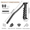 Wall Mounted Wood Splitter with Extended Handle, Manual Kindling Splitter