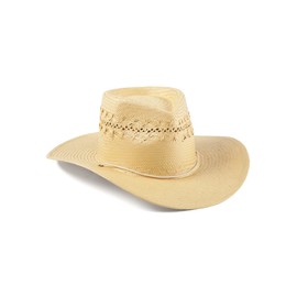 Lack of Color Women's The Baja Paper Straw Western Fedora Hat (Medium (57cm), Sunlight)