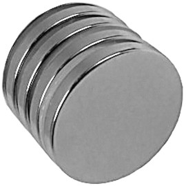 Apex Magnets 4 Neodymium Magnets 1 x 1/8 inch Disc N48 Rare Earth