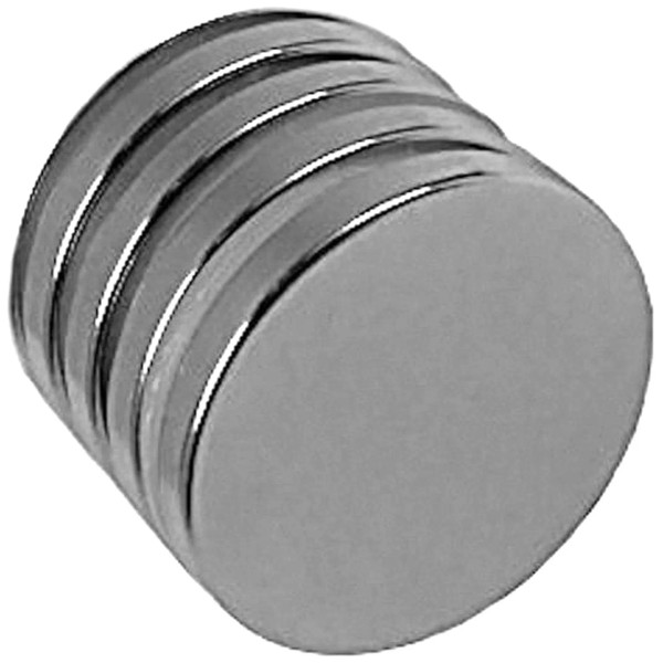 Apex Magnets 4 Neodymium Magnets 1 x 1/8 inch Disc