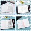 Loccmat 16 Pack Kraft Notebooks Bulk,Lined Soft Cover Journal Bulk,College