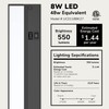 LAGOM 18" Direct Wire Dimmable LED Under Cabinet Lights, Selectable