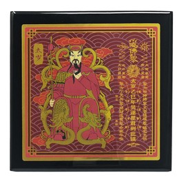 Juanxian 2025 Tai Suiand Double Dragon Plaque Lucky Feng Shui Wealth Chinese Lunar Year Amulet Prosperity Card Home Decor W5579