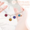 Operitacx 50Pcs Birthstone Charms Gemstone Charms for Diy Jewelry Making,