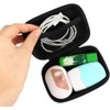 2PCS Waterproof Hard EVA Shockproof Carrying Case, Hard Drive Storage