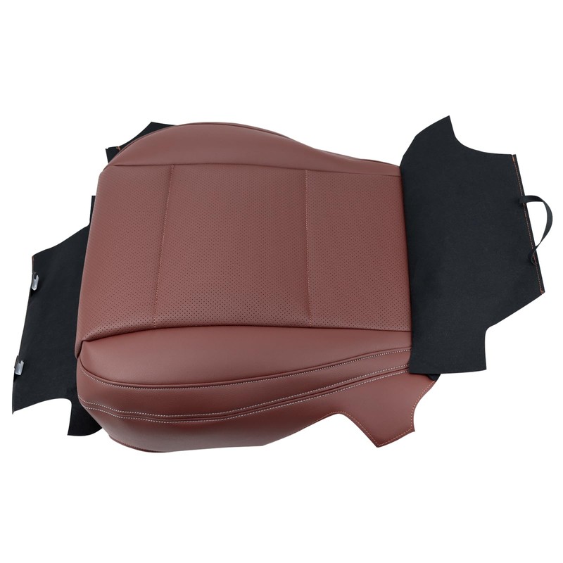 Prefer Warehouse Perforated Leather Seat Cover Tan | Compatible with