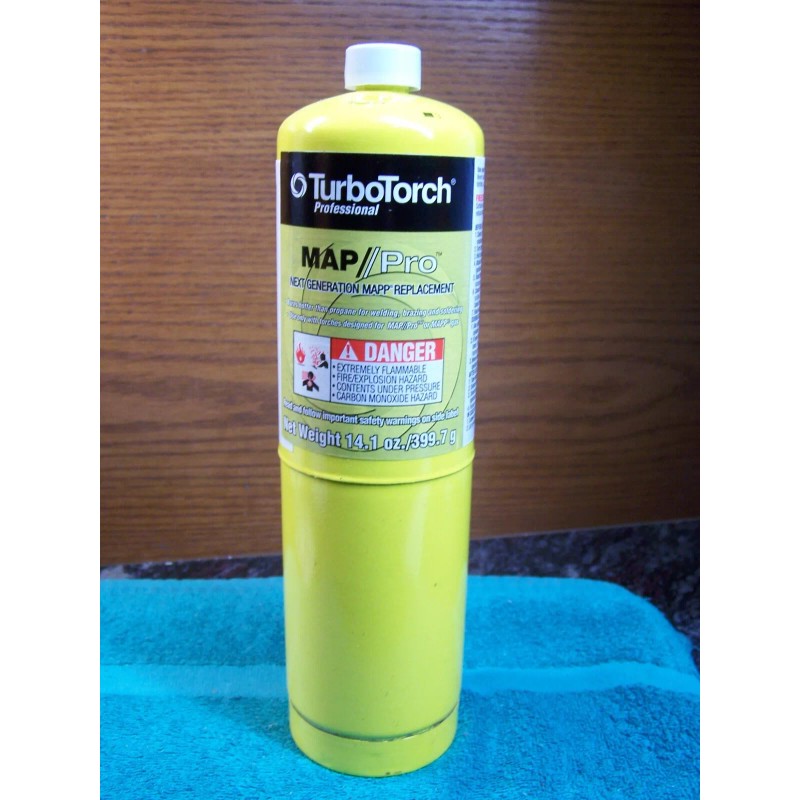 Victor MPT-1 Map Pro 14.1oz Gas Tank CGA600 P/N: 0916-0122