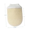 Beavorty Natural Loofah Bath Set Pc Exfoliating Gloves Lotion Applicator