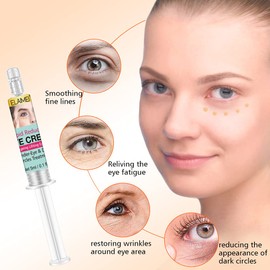 Anti-Aging Augencreme, Anti Aging Eye Serum, Lifting Eye Gel, Straffende Augencreme, Entfernen Sie Tränensäcke, Augenringe, Augenfalten, Feuchtigkeitsspendend für Männer und Frauen