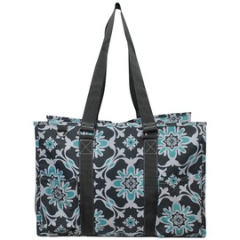 Quatre Vine NGIL Large Zippered Caddy Organizer Tote Bag