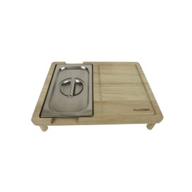 RAZOR Multipurpose Griddle Cutting Board with Covered Food Storage
