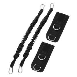 BIUDECO 1set Portable Tube Bands for Leg Training Professional Ankle Straps for Resistance Workouts for Leg Stretching Hip Abduction Glute Activation