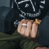 Rinfit Silicone Rings for Men 9mm Wide, 2mm Thick -