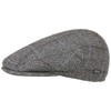 Lipodo Men's Flatcap with Checked Pattern, Lined Wool, Size 49