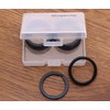 Shapenty 1 Inch/25mm Diameter Metal Flat Split Key Chains Rings