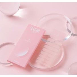 SLLIGHT Keratin Defense Nail Patch (20pcs × 2 Packs) with Nail File & Prep Pads | Repair Patches for Cracked, Weak & Brittle Nails | Nourishing & Easy to Use | Kbeauty