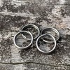 CLAN Titanium Alloy Ring Set, Lightweight, Strong, Rustproof Ring, TC4
