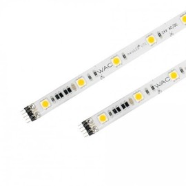 WAC Lighting LED-T24W-1-WT Tape Light, 1 Foot, White
