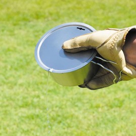 Belmont Titanium Shera Cup Round Lid, M, Silver