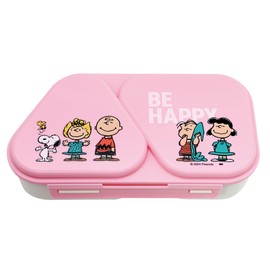 Ken Onishi Peanuts Rice Ball Lunch Box, Pink, Lunch Series, BE HAPPY SLL-1211