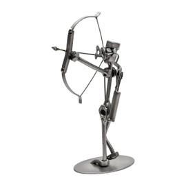 STEEMO Screw Man Archer Archery Gift Metal Decoration 14 x 6 x 22 cm