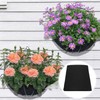 Planter Liner Roll 12x80in Black Felt Breathable Excellent Water Retention