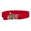 Ladeheid P15G Girls' Elastic Belt 1-6 Years 34-65 cm, Red/Heart