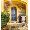 Gold Bee Door Knocker for Front Door | Polished Solid