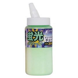 シンワ測定(Shinwa Sokutei) チョーク チョークライン用 粉チョーク 蛍光グリーン 300g 78030