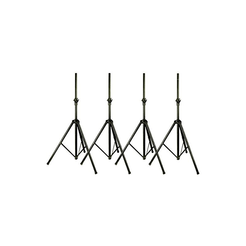 4 X Universal Black Heavy Duty Tripod DJ PA Speaker