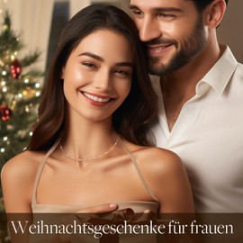 Women's Necklace, 925 Sterling Silver, 14 Carat Gold-Plated Necklace, Women's Birthstone, Women's Chain Pendant Necklace for Women, Jewellery, Christmas, Birthday Gift for Her Wife Girlfriend Mum