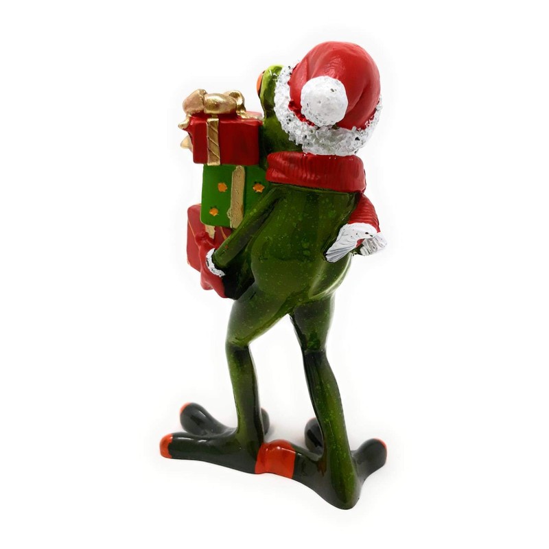formano Set of 2 Decorative Figures Santa Claus Frogs Frog