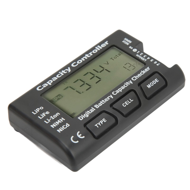 Battery Capacity Controller Voltage Tester Digital Display Meter Gauge for