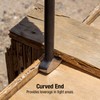 SUNEX TOOLS 9804 Rolling Head Pry Bar Set, 6-Inch -
