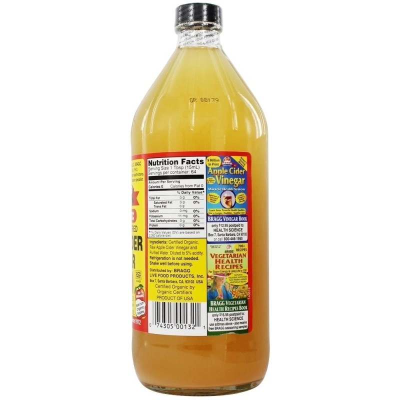 Bragg - Organic, Apple Cider Vinegar with Mother - Pack