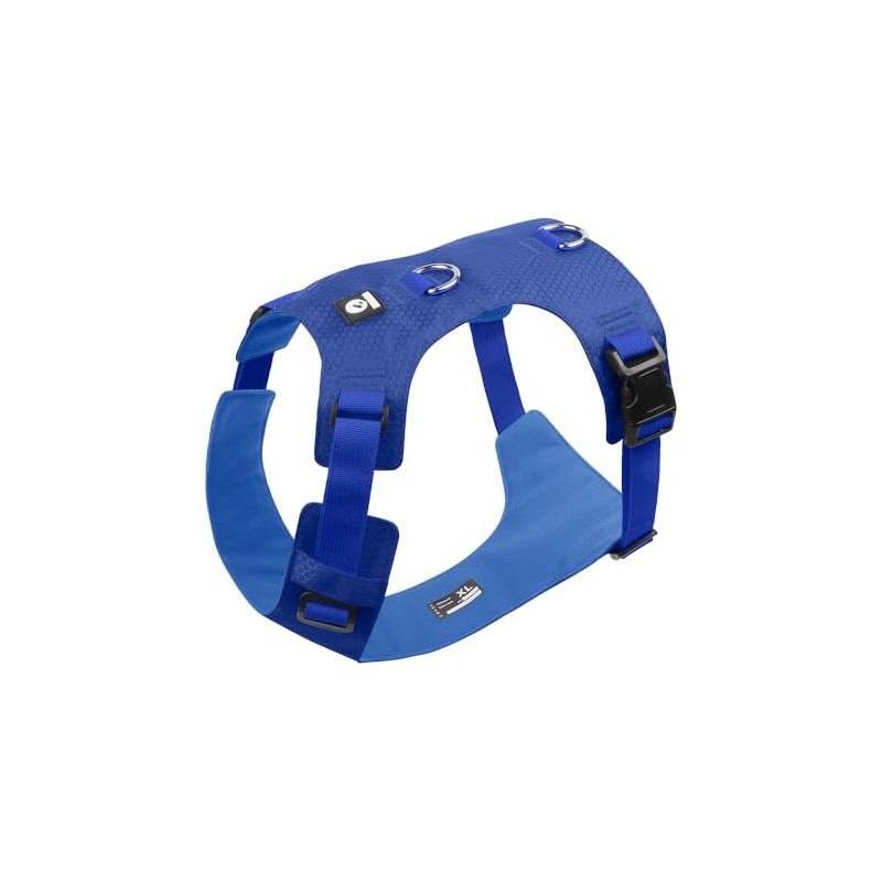 Heavy Duty Dog Harness, No Pull Design, Adjustable with D-Rings,