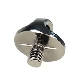 KingBra - Soporte de tornillo de metal de instalación rápida de 1/4 pulgadas para correa de cuello de cámara de liberación rápida, 2 pzas, 1/4 inch Camera Neck Strap Screw Holder