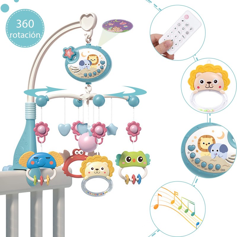 Móvil para Bebé Cuna Musical, Cuna Musical para bebé con