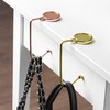 kwmobile 2 x Table Handbag Holder Hook - Non-Slip Bag