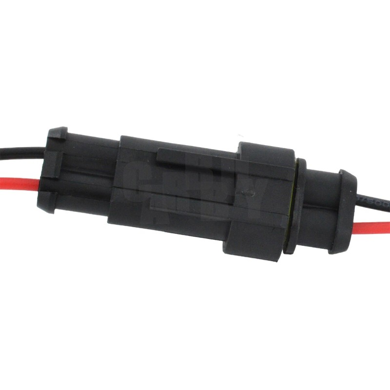 carbbuy 20X Car Waterproof Electrical Wire Cable Connector Male Female