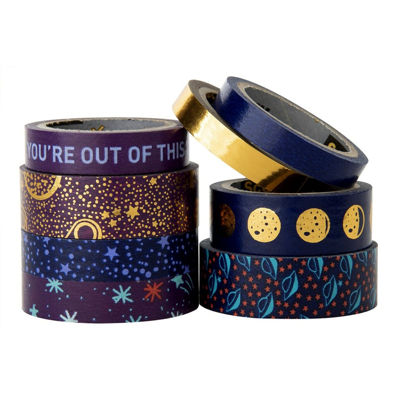 Scotch Expressions Washi Tap, 8 Rolls, Assorted Sizes, Great for