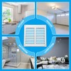PATIKIL 8x8 Inch Aluminum Vent Cover, Screen Air Grille Ventilation