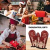ZHANTUONE Made from Scratch Funny Heat Resistant Oven Mitts 2-Piece