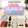 BLUBOON Duffle Bag Girls Kids Dance Bag Cute Gym Bag