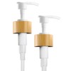MOMEEMO Bamboo Soap Dispenser Pump Replacement - 2-Pack- Fits MOMEEMO