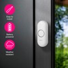 Byron Wireless Doorbell Set, Plug-In Chime, 150m Range, 16 Melodies,