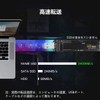 MOXCAHER M.2 SSD External Case [NVMe & SATA Compatible] M.2