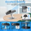 Desktop Projector Mount, 360° Rotating Projector Wall Mount, Projector Ceiling