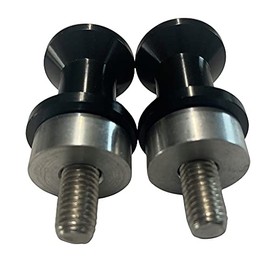 Pro-Tek Black Swing Arm Spools For Kawasaki Z900RS 2017 2018 2019 2020 2021 2022 2023 2024 2025 Kawasaki Z-900 Z-900RS Z-900RE Z 900 RS Spool Sliders, 8mm Spools (Black)